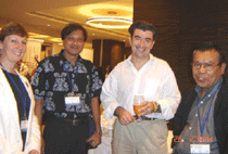 Dr Darnas Dana during DAA VI in Colombo, Sri Lanka, Novembre 2006